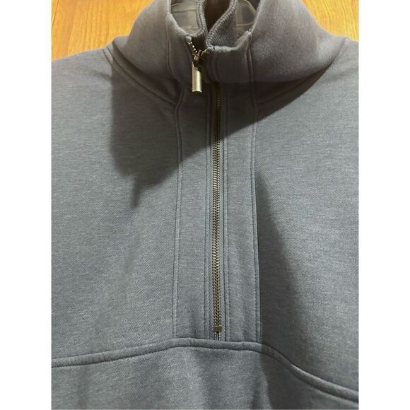 Old Navy Women’s Size XL Oversized Half Zip French Terry Funnel Neck Sweatshirt - Picture 6 of 13